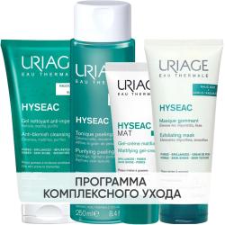 Программа Hyseac комплексный уход: гель 150 мл + лосьон 250 мл + гель-крем 40 мл + маска 100 мл
