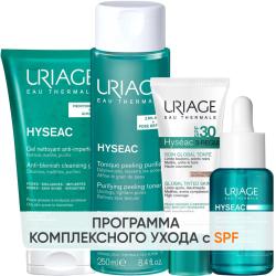 Программа Hyseac комплексный уход: гель 150 мл + лосьон 250 мл + крем SPF30 40 мл + сыворотка 30 мл