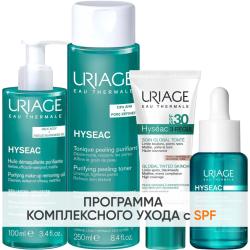 Программа Hyseac комплексный уход: масло 100 мл + лосьон 250 мл + крем SPF30 40 мл + сыворотка 30 мл