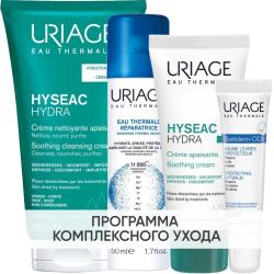 Программа Hyseac комплексный уход: крем для умывания 150 мл + термальная вода 50 мл + крем 40 мл + бальзам для губ 15 мл