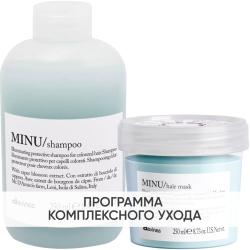 Программа Minu базовый уход: шампунь 250 мл + кондиционер 250 мл Программа Minu базовый уход: шампунь 250 мл + кондиционер 250 мл