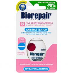 Вощеная расширяющаяся зубная нить Biorepair Filo Cerato Espandibile, 25+5 м