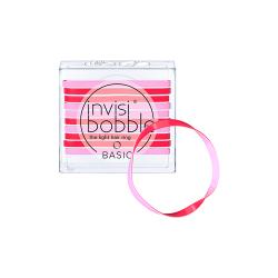 Резинка для волос invisibobble BASIC Jelly Twist красно-розовый