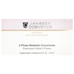 Двухфазный осветляющий комплекс 2-Phase Melafadin Concentrate, 4 х 10 мл