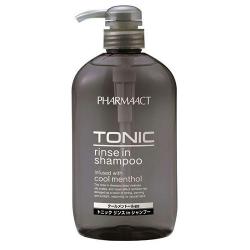 Тонизирующий шампунь 2 в 1 для мужчин Pharmaact Tonic Rinse in Shampoo, 600 мл