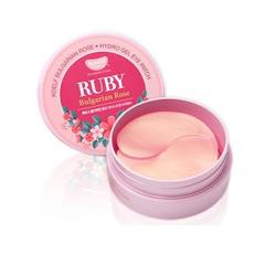 Патчи для глаз гидрогелевые с маслом болгарской розы Koelf Ruby&Bulgarian Rose Eye Patch, 60 шт