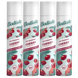 Сухой шампунь для волос Cherry с ароматом вишни, 4 х 200 мл