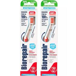 Зубная щетка для чувствительных зубов Curve Denti Sensibili мягкая, 2 шт