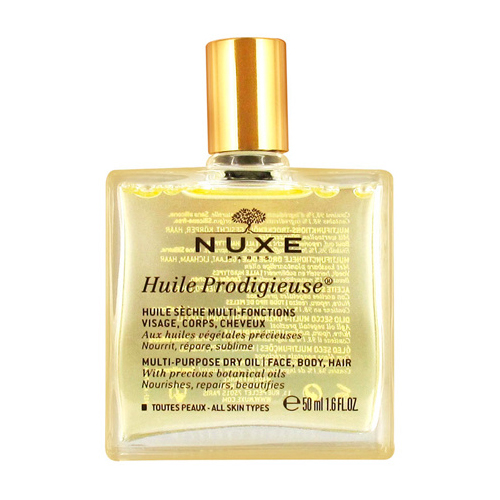 Нюкс Продижьёз Сухое масло для лица, тела и волос Новая формула, 50 мл (Nuxe, Prodigieuse)