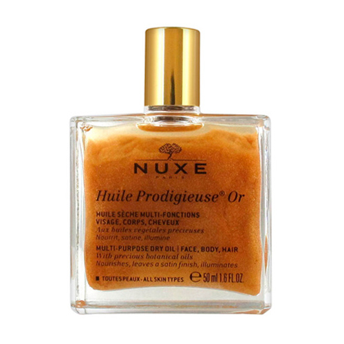 Нюкс Продижьёз Золотое масло для лица, тела и волос Новая формула, 50 мл (Nuxe, Prodigieuse)