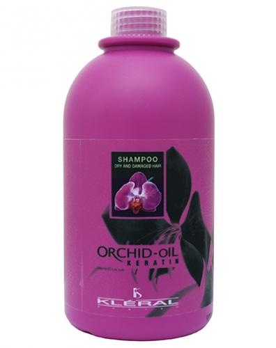 Шампунь с кератином для сухих и поврежденных волос 1000 мл (Orchid Oil)