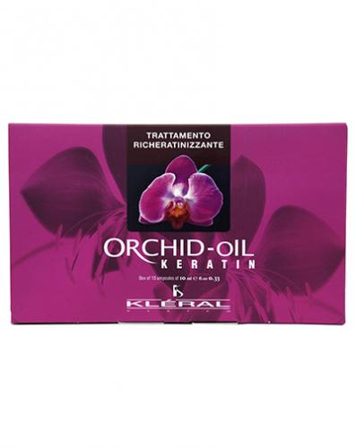 Ампулы с маслом орхидеи для укрепления волос Selenium Orchid Oil 10 флаконов по 10 мл (, Orchid Oil, KERATIN plus)