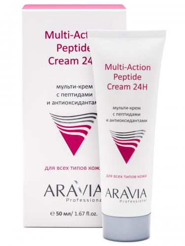 Аравия Профессионал Мульти-крем с пептидами и антиоксидантным комплексом для лица Multi-Action Peptide Cream, 50 мл (Aravia Professional, Aravia Professional, Уход за лицом), фото-2
