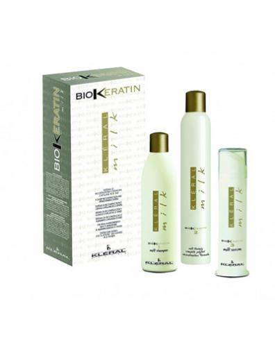 Набор для ухода за волосами с кератином Kit Milk Biokeratin