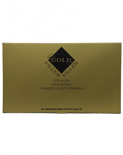 Золотой филлер для волос в боксе Gold Filler Box, 9x10 мл (SEMI DI LINO)