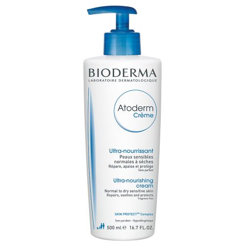 Биодерма Крем с помпой Атодерм, 500 мл (Bioderma, Atoderm)