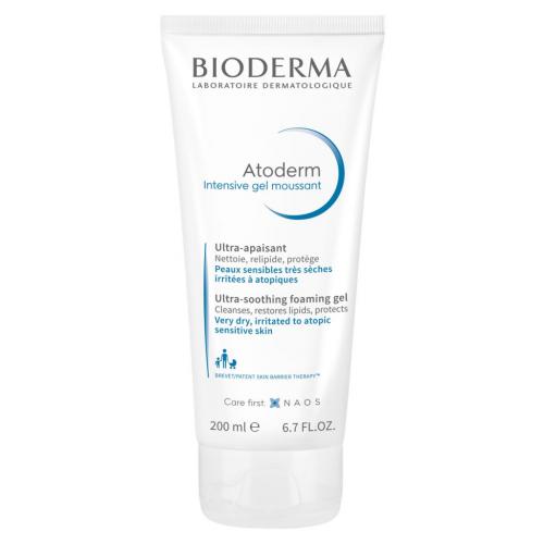 Биодерма Очищающий гель Интенсив, 200 мл (Bioderma, Atoderm)