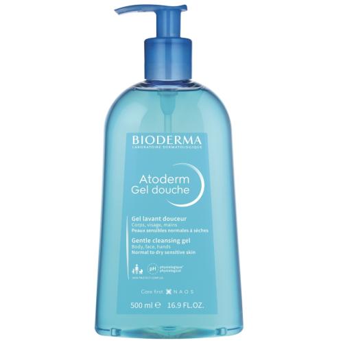 Биодерма Мягкий очищающий гель для душа, 500 мл (Bioderma, Atoderm)