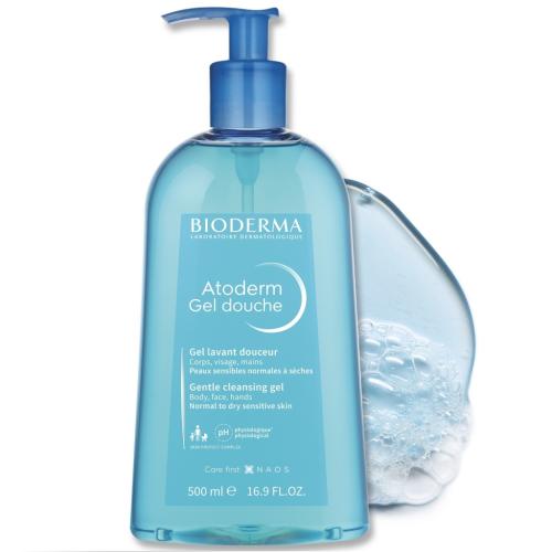 Биодерма Мягкий очищающий гель для душа, 500 мл (Bioderma, Atoderm), фото-7