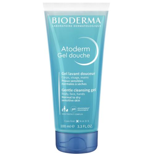 Биодерма Гель для душа, 100 мл (Bioderma, Atoderm)