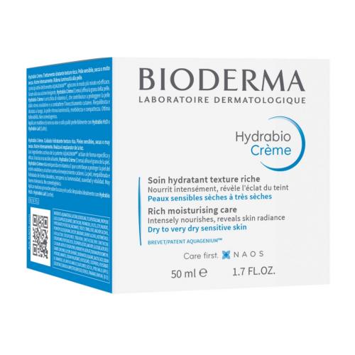 Биодерма Увлажняющий крем для сухой и обезвоженной кожи, 50 мл (Bioderma, Hydrabio), фото-4