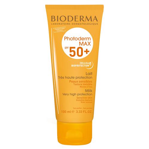 Биодерма Фотодерм Мах Солнцезащитное молочко для тела SPF 50+, 100 мл (Bioderma, Photoderm)