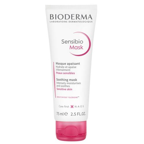 Биодерма Успокаивающая маска для чувствительной кожи, 75 мл (Bioderma, Sensibio)