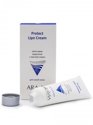 Аравия Профессионал Липо-крем защитный с маслом норки Protect Lipo Cream, 50 мл (Aravia Professional, Aravia Professional, Уход за лицом), фото-4