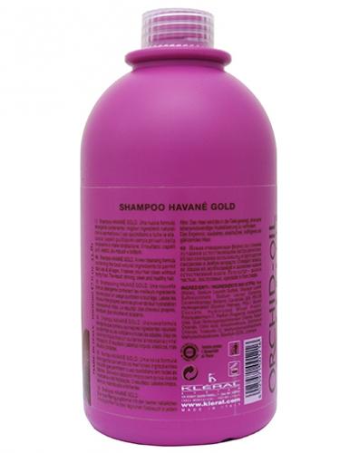 Шампунь с кератином Havane Gold 1000 мл (, Orchid Oil), фото-2