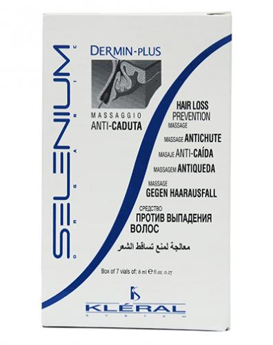 Ампулы против выпадения волос Selenium Dermin Plus 7 флаконов по 8 мл ()