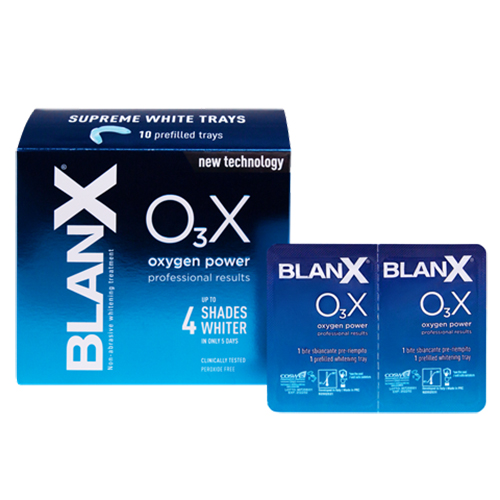 Бланкс Отбеливающие капы O3X Supreme White Trays Сила кислорода (Blanx, Специальный уход Blanx)