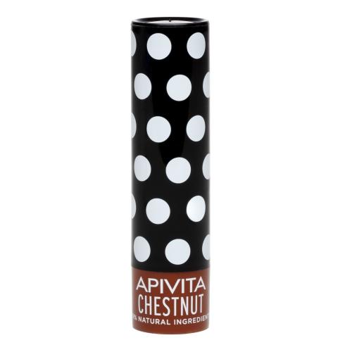 Апивита Уход для губ с оттенком каштана, 4,4 г (Apivita, Lip Care)