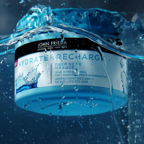 Интенсивно увлажняющая маска для сухих волос Deep Soak Masque, 250 мл (Hydrate & Recharge), фото-10