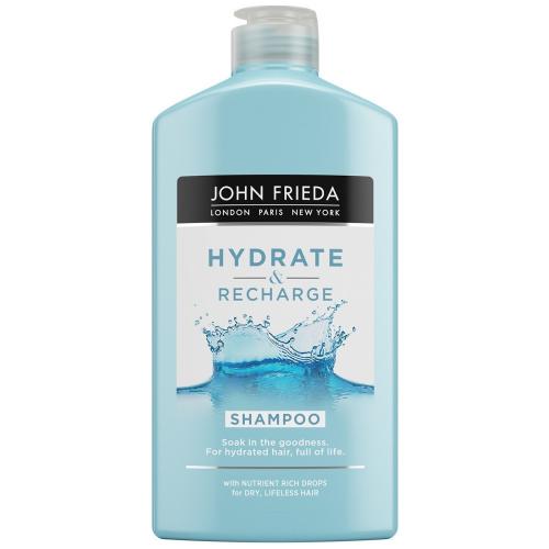 Джон Фрида Увлажняющий шампунь для сухих, ослабленных и поврежденных волос, 250 мл (John Frieda, Hydrate & Recharge)