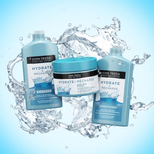Интенсивно увлажняющая маска для сухих волос Deep Soak Masque, 250 мл (Hydrate & Recharge), фото-6