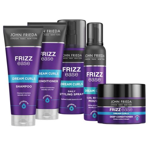 Джон Фрида Питательная маска для вьющихся волос Dream Curls, 250 мл (John Frieda, Frizz Ease), фото-6