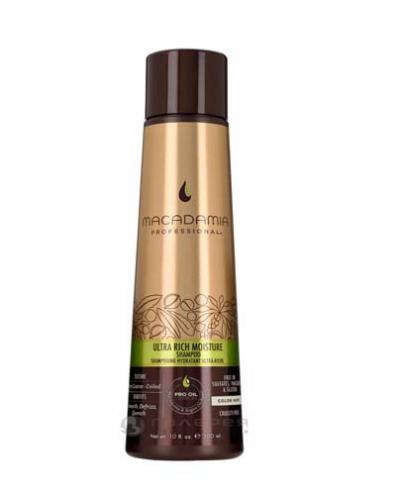 Макадамия Увлажняющий шампунь для жестких волос, 300 мл (Macadamia, Wash&Care)