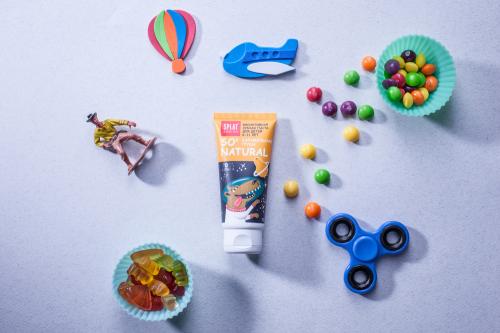 Сплат Зубная паста для детей 6-11 лет Карамельная груша, 73 г (Splat, Junior), фото-3