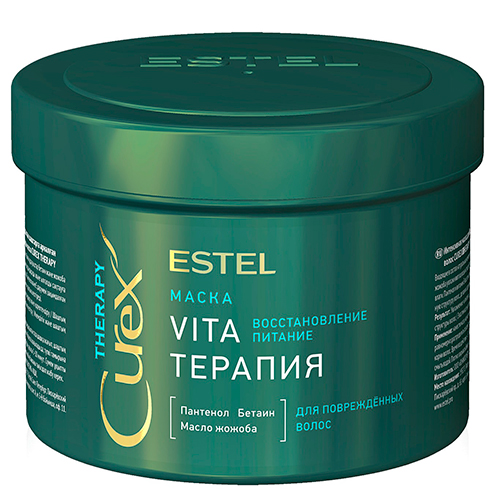 Эстель Маска &quot;Vita-терапия&quot; для повреждённых волос, 500 мл (Estel Professional, Curex, Therapy)