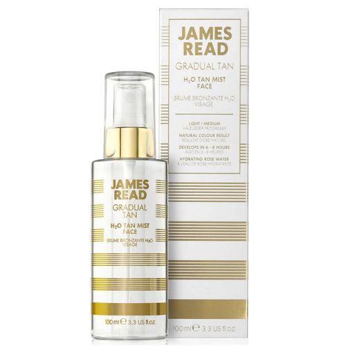 Джеймс Рид Спрей для лица Освежающее сияние H2O Tan mist face, 100 мл (James Read, Gradual Tan), фото-2