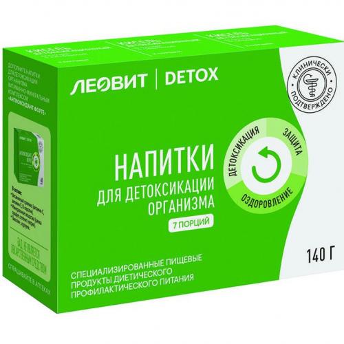 Кисель для детоксикации организма, 7 шт х 20 г (Леовит)