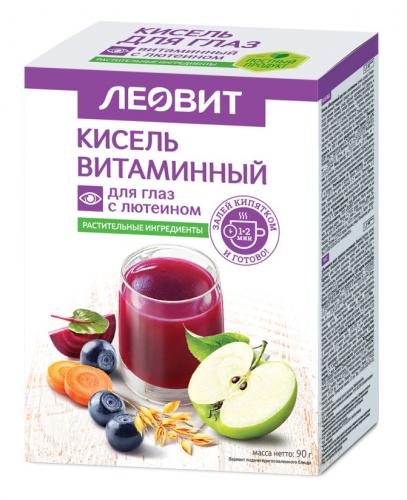 Кисель витаминный для глаз с лютеином, 5 шт*18 г (Леовит, Леовит)