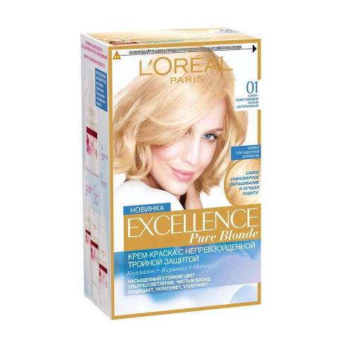 Лореаль Краска для волос Excellence, 1 шт (L'Oreal Paris, Excellence)