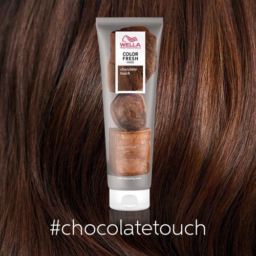 Велла Профессионал Оттеночная маска для временного освежения цвета Chocolate Touch Шоколадный мусс, 150 мл (Wella Professionals, Окрашивание, Color Fresh), фото-6