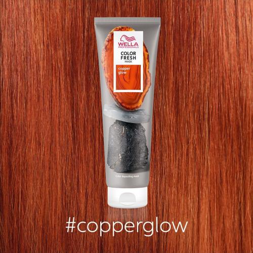Велла Профессионал Оттеночная маска для временного освежения цвета Copper Glow Медное сияние, 150 мл (Wella Professionals, Окрашивание, Color Fresh), фото-6