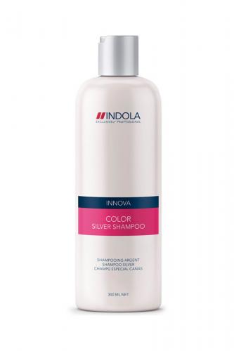 Индола Indola Шампунь, придающий серебристый оттенок волосам Color Silver Shampoo 300 мл (Indola, Уход за волосами, Innova Color)