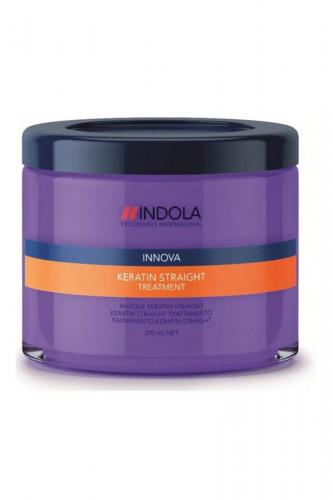 Indola Маска  Кератиновое выпрямление  Keratin Straight Treatment 200 мл (Уход за волосами, Keratin Straight)