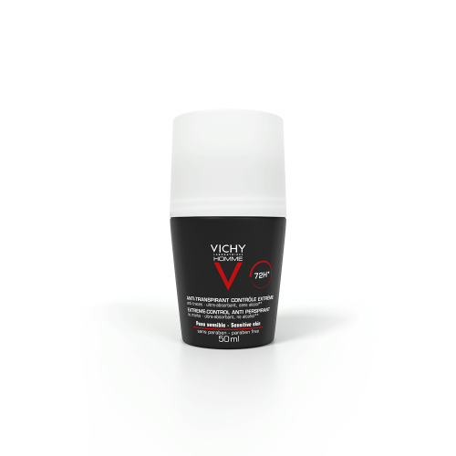 Виши Шариковый дезодорант против избыточного потоотделения 72 часа, 50 мл (Vichy, Vichy Homme), фото-2