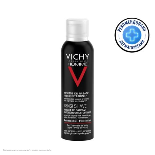 Виши Пена для бритья против раздражения кожи, 200 мл (Vichy, Vichy Homme)