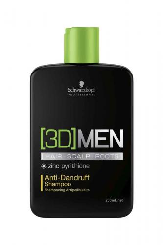 Шварцкопф Профешнл Шампунь против перхоти Anti-Dandruff Shampoo, 250 мл (Schwarzkopf Professional, [3D]MEN, Уход)